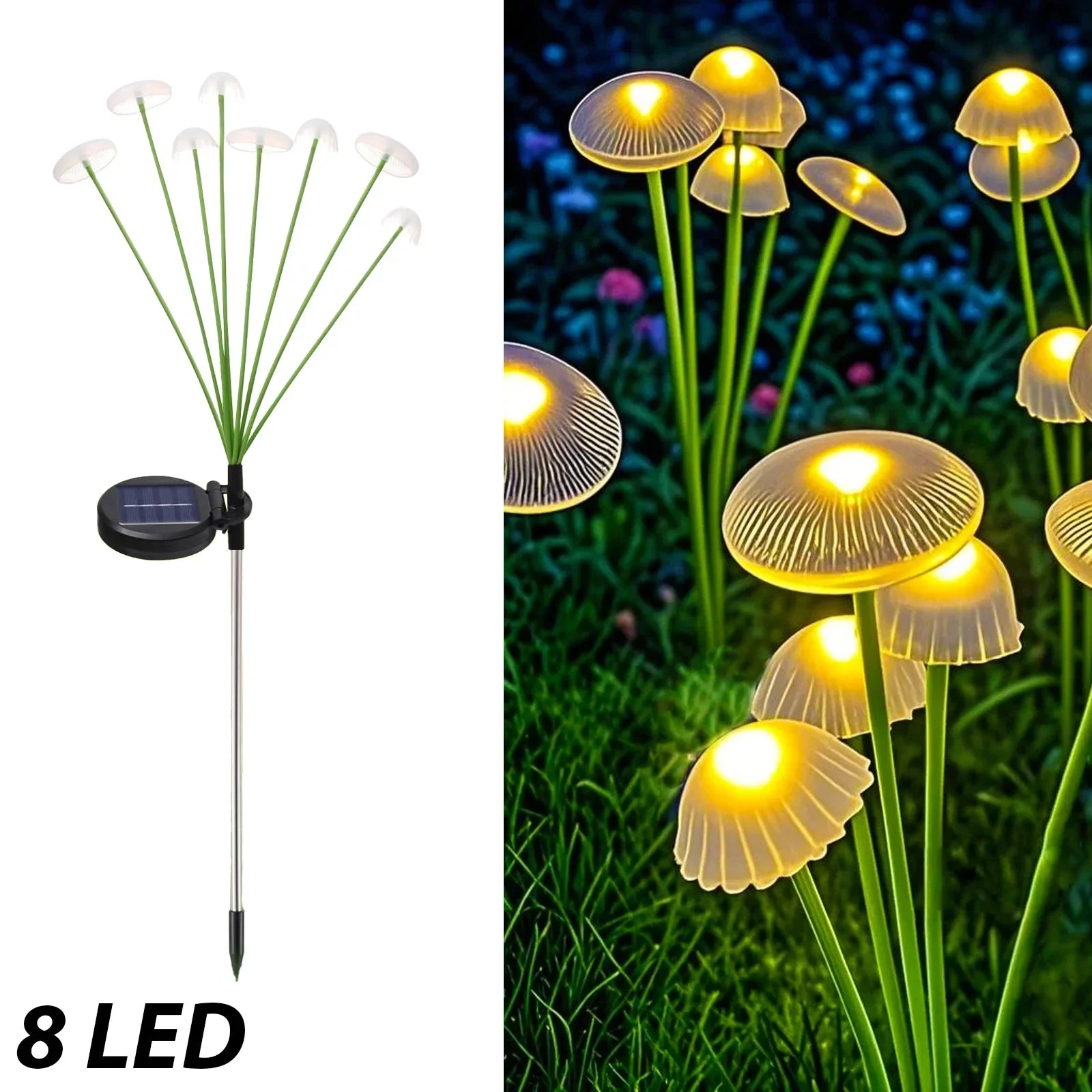 Medusa - Lampes Solaires de Jardin en Forme de Méduse