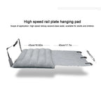 Coussin gonflable repose pied pour avion - Bandeau yeux et boules quies OFFERTS
