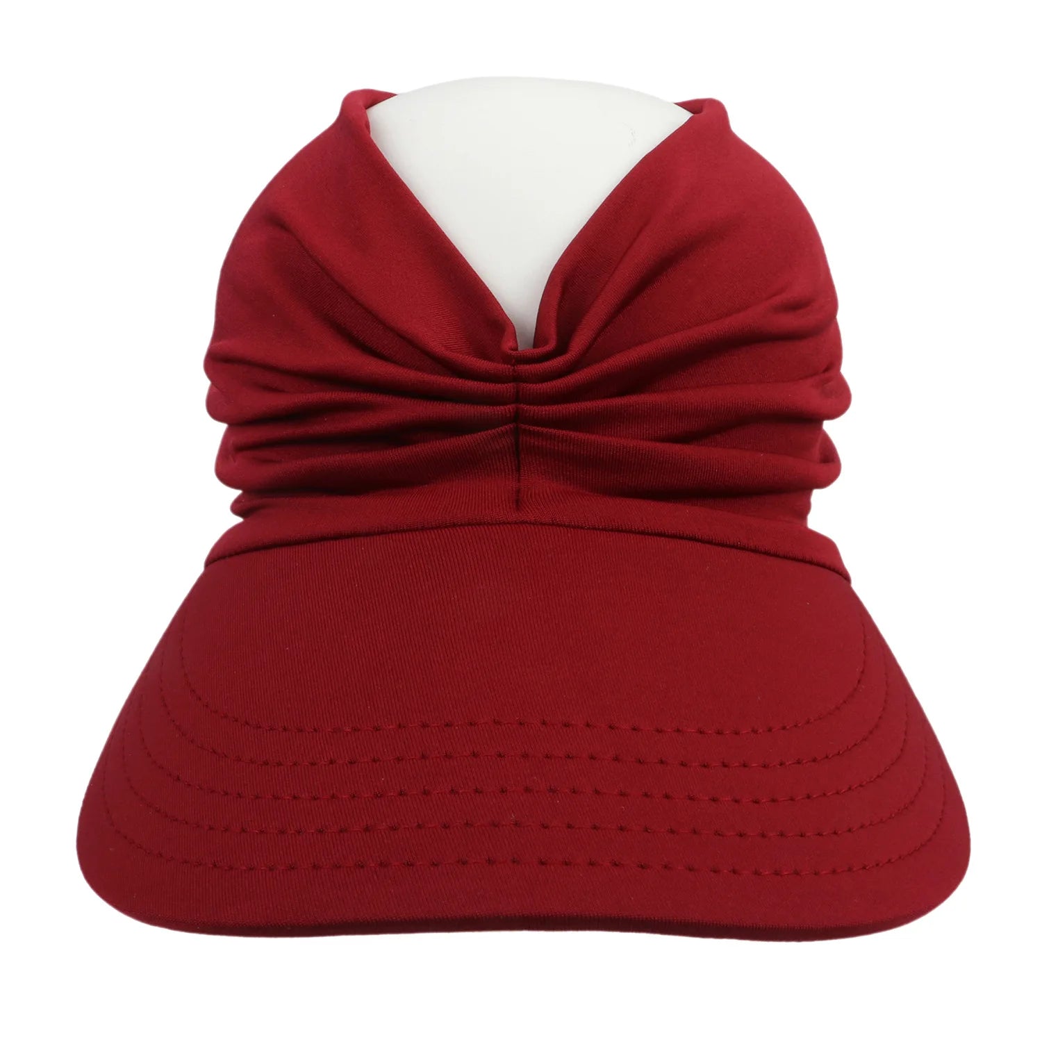 Visera de playa para mujer, protección UV, ala ancha