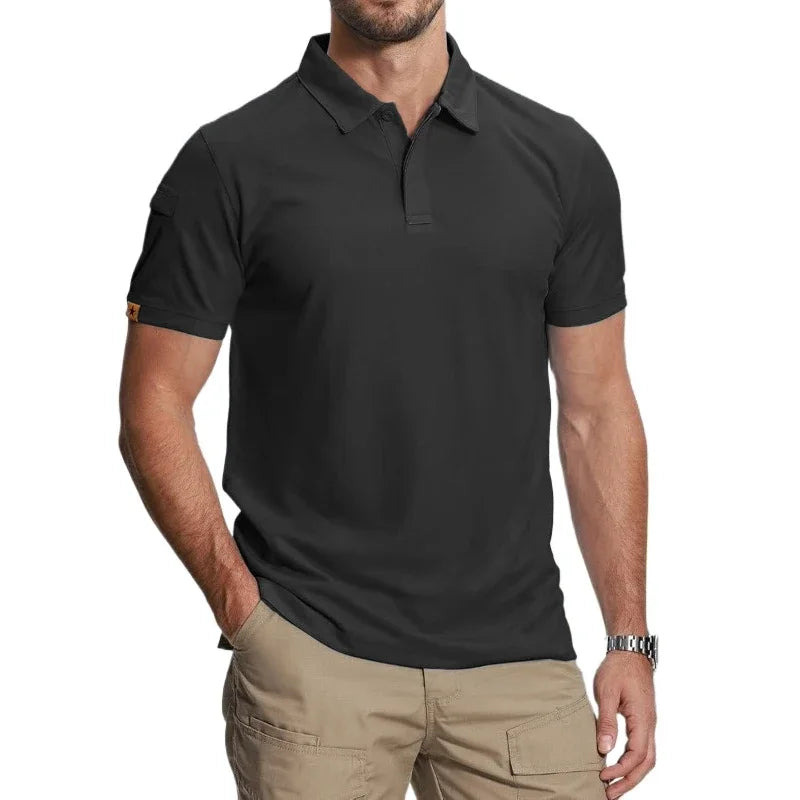 Polo Homme Classique Respirant - Streetwear Été