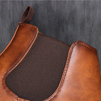 Bottines Chelsea en Cuir PU pour Homme