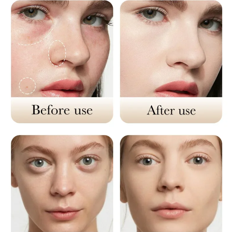 Base de maquillage pour le teint tricolore - Waterproof et Anti-UV