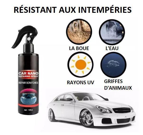 Spray revêtement céramique voiture