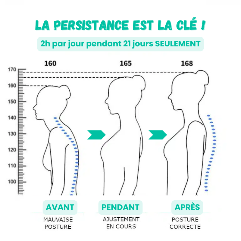 Correcteur de posture réglable