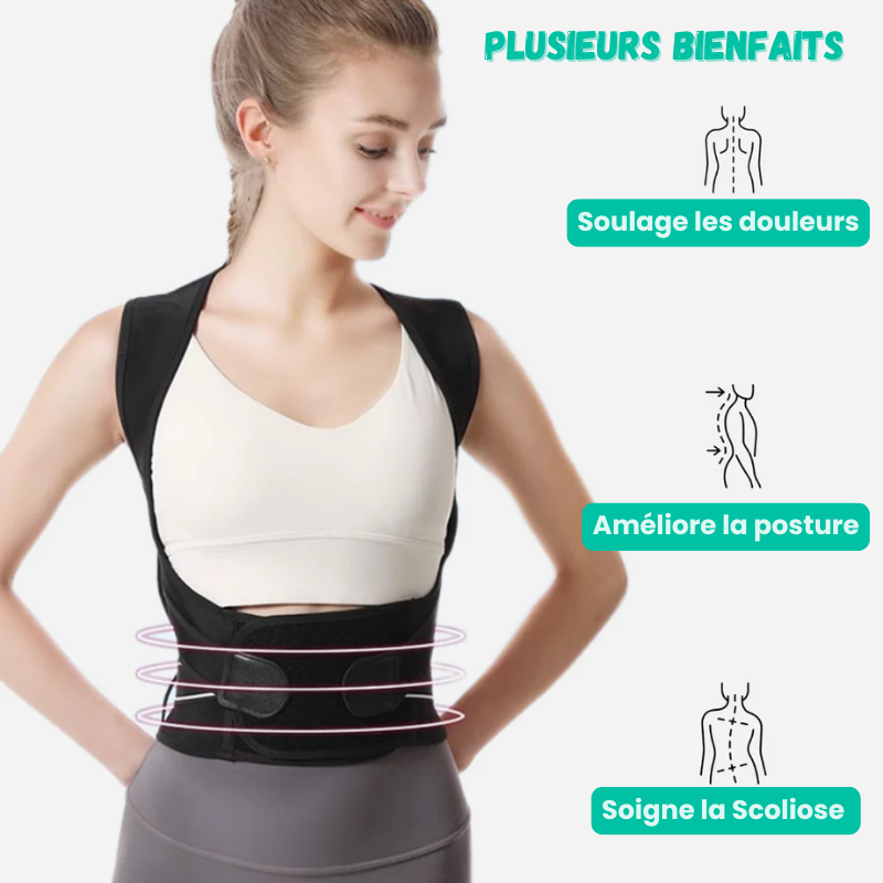 Correcteur de posture réglable