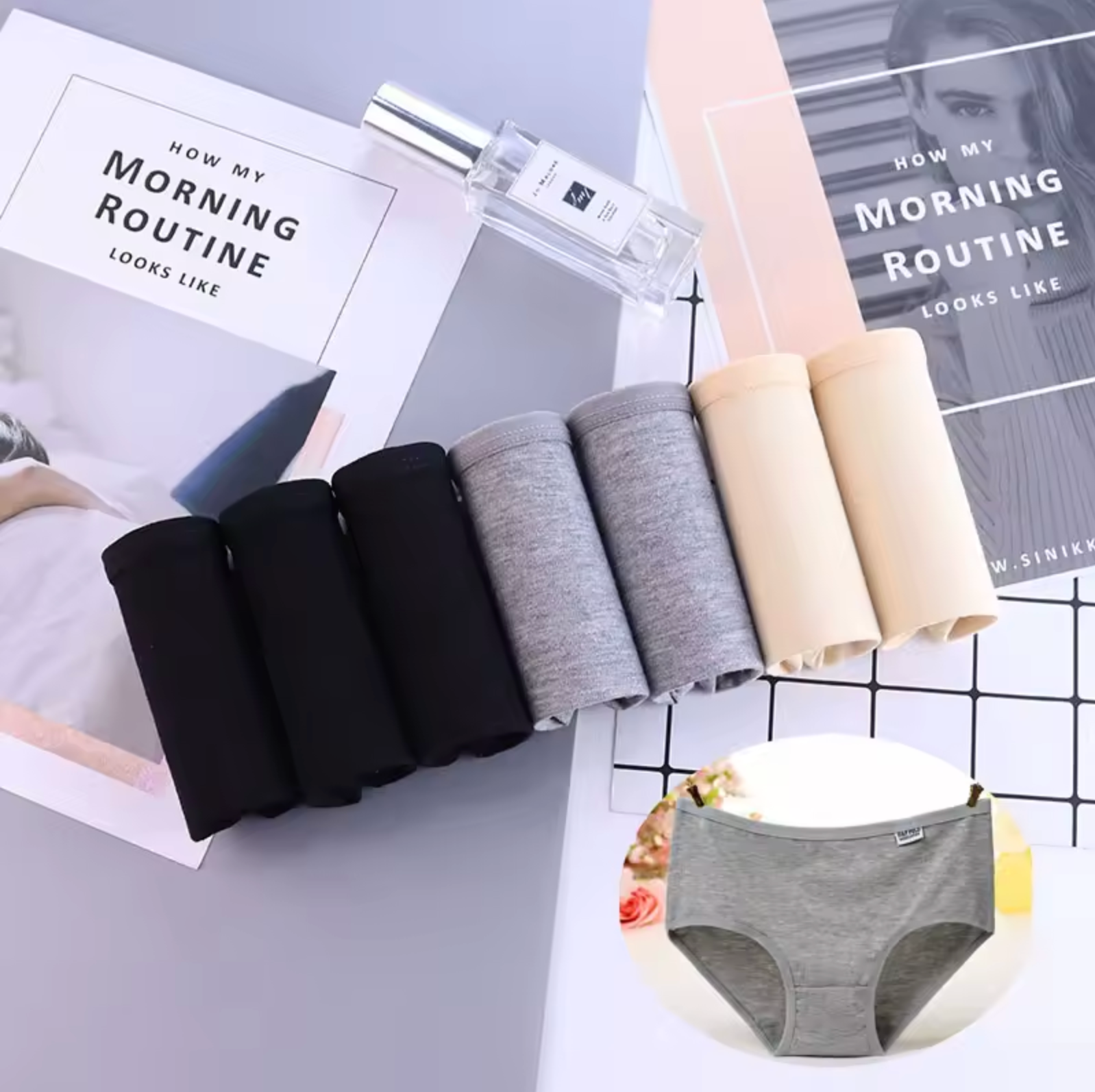3x Noir/2x Gris/2x Beige / S,3x Noir/2x Gris/2x Beige / M,3x Noir/2x Gris/2x Beige / L,3x Noir/2x Gris/2x Beige / XL,3x Noir/2x Gris/2x Beige / 2XL,3x Noir/2x Gris/2x Beige / 3XL