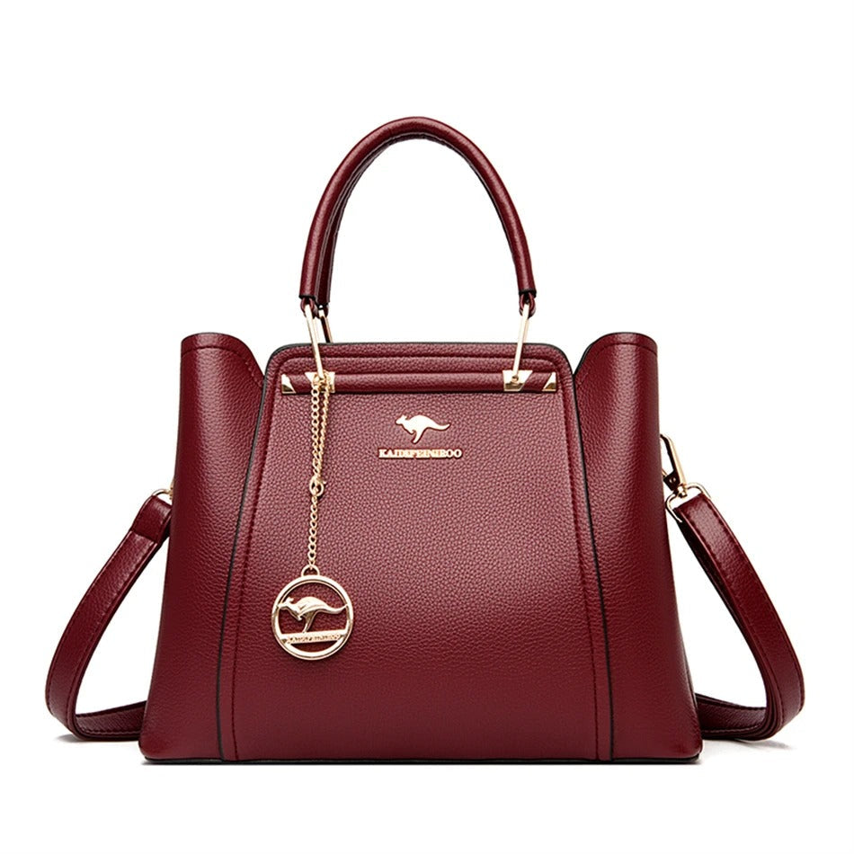 Sac à main PREMIUM en cuir souple pour femmes