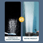 Pommeau de douche haute pression et économique 5-modes
