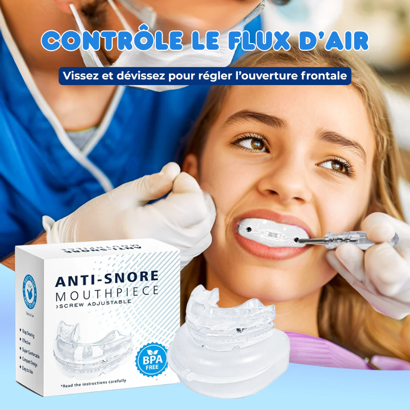 SILENCE SLEEP - Gouttière Anti-Ronflements & Anti-Apnée