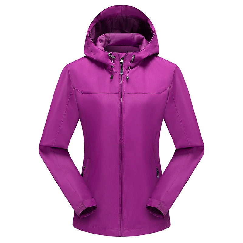 Waterproof hooded jacket for men and women - Free delivery