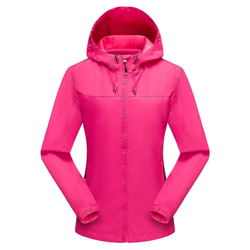 Waterproof hooded jacket for men and women - Free delivery