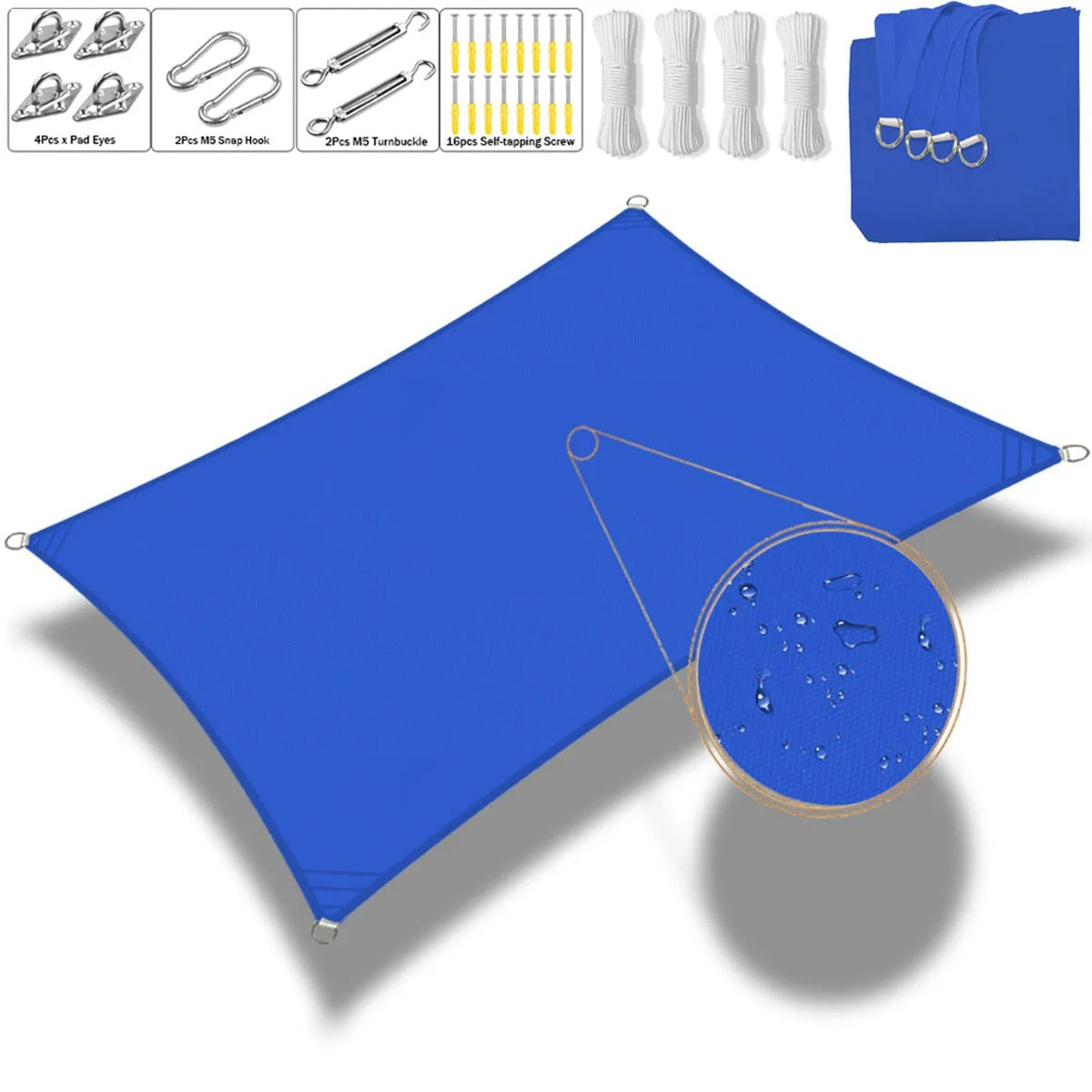 Bleu / 200cm x 200cm,Bleu / 250cm x 250cm,Bleu / 300cm x 300cm,Bleu / 360cm x 360cm,Bleu / 400cm x 400cm,Bleu / 200cm x 300cm,Bleu / 200cm x 400cm,Bleu / 200cm x 500cm,Bleu / 300cm x 400cm,Bleu / 300cm x 500cm