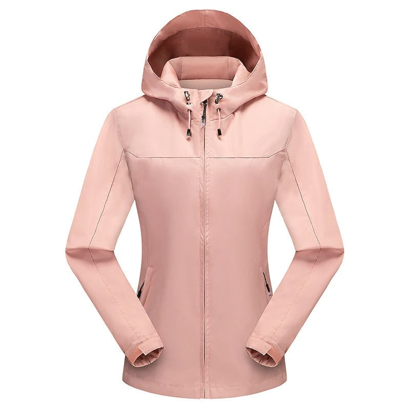 Waterproof hooded jacket for men and women - Free delivery