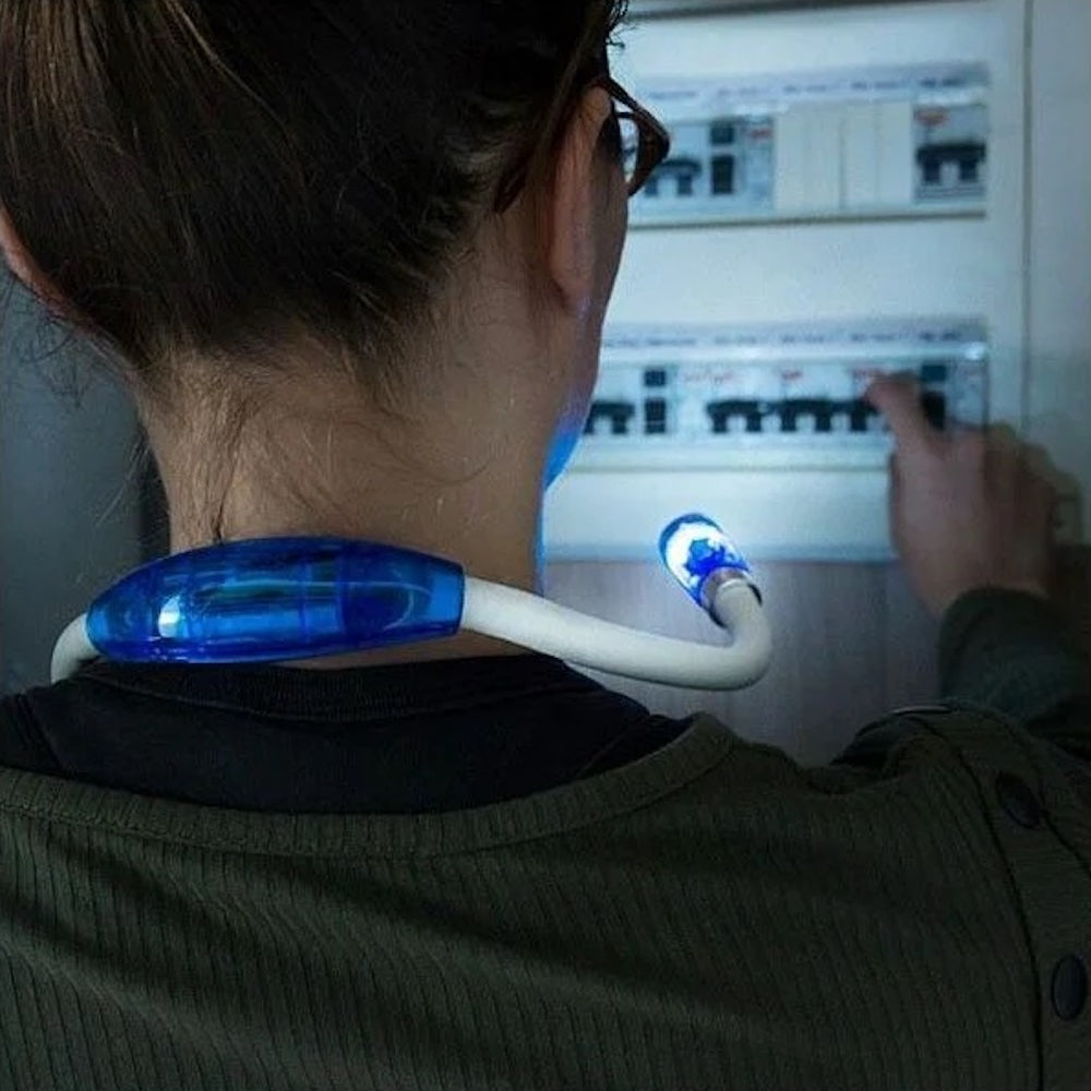 Lampe flexible de lecture tour de cou