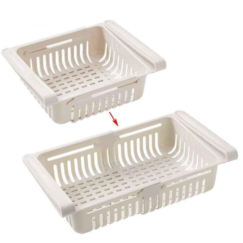Lot de 2 Supports de rangement pour réfrigérateur