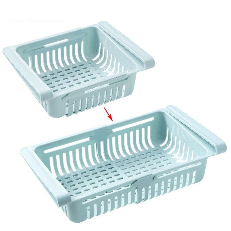 Lot de 2 Supports de rangement pour réfrigérateur