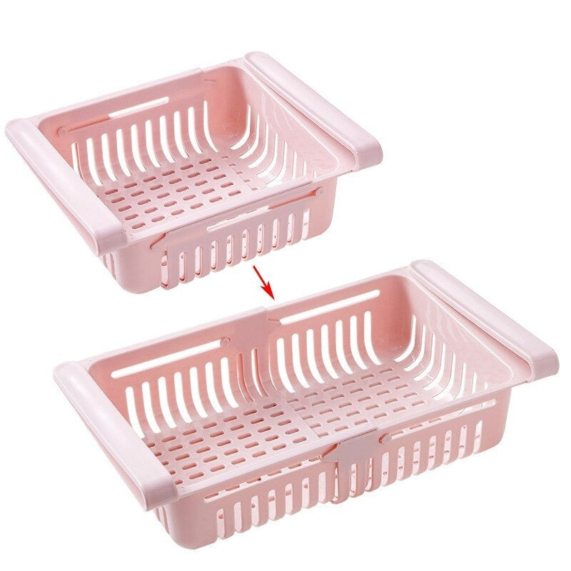 Lot de 2 Supports de rangement pour réfrigérateur