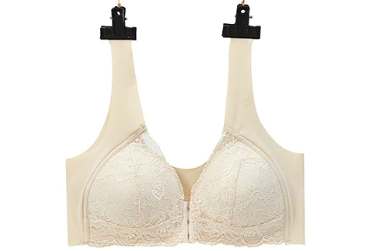 2x Soutien-gorge à dentelle avec fermeture avant