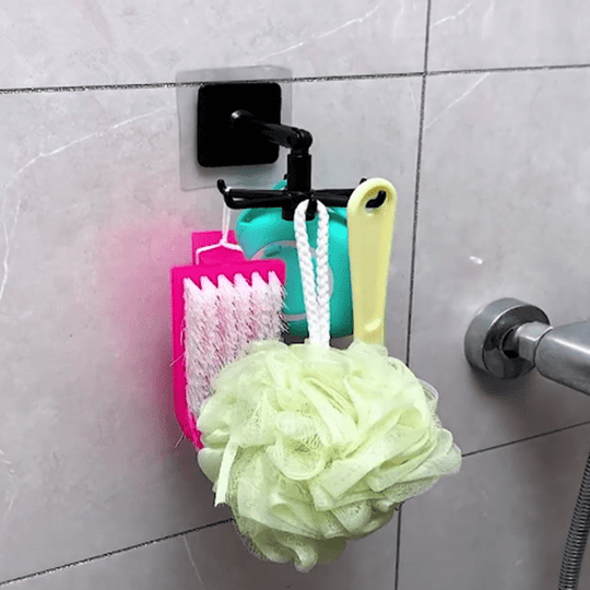 Lot de 3 Crochets adhésifs rotatifs 360°