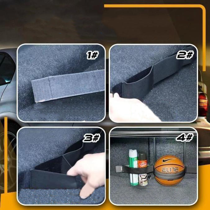 Lot de 3 Sangles de rangement pour coffre de voiture