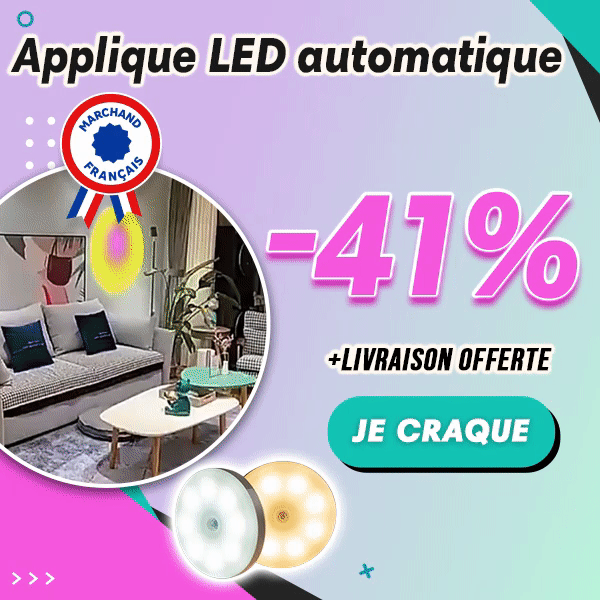 Applique LED automatique