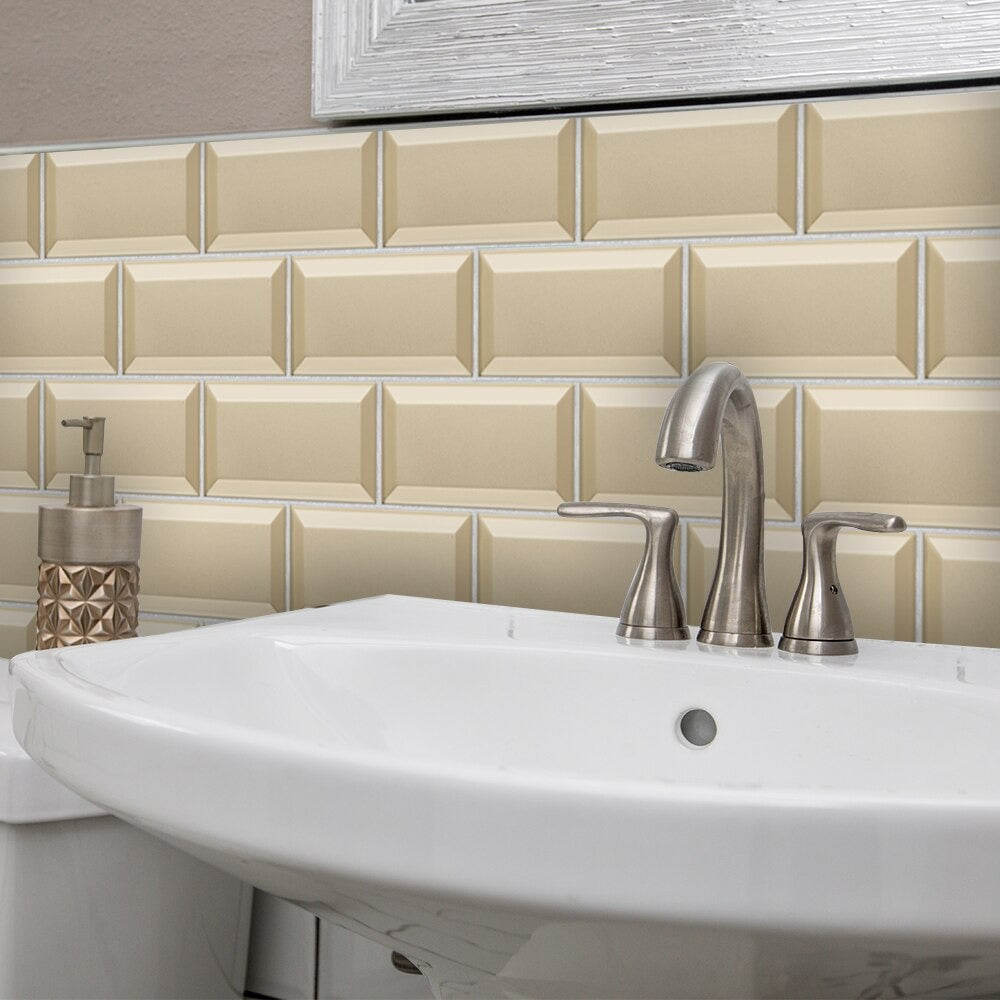 Autocollant Mural Effet Carrelage 3D