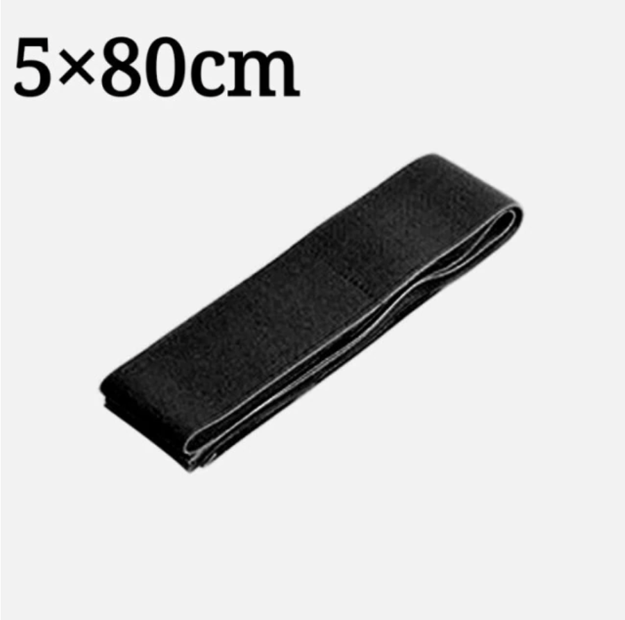 Lot de 3 Sangles de rangement pour coffre de voiture noir