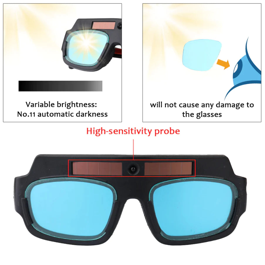 Lunettes de Soudage Auto-obscurcissante