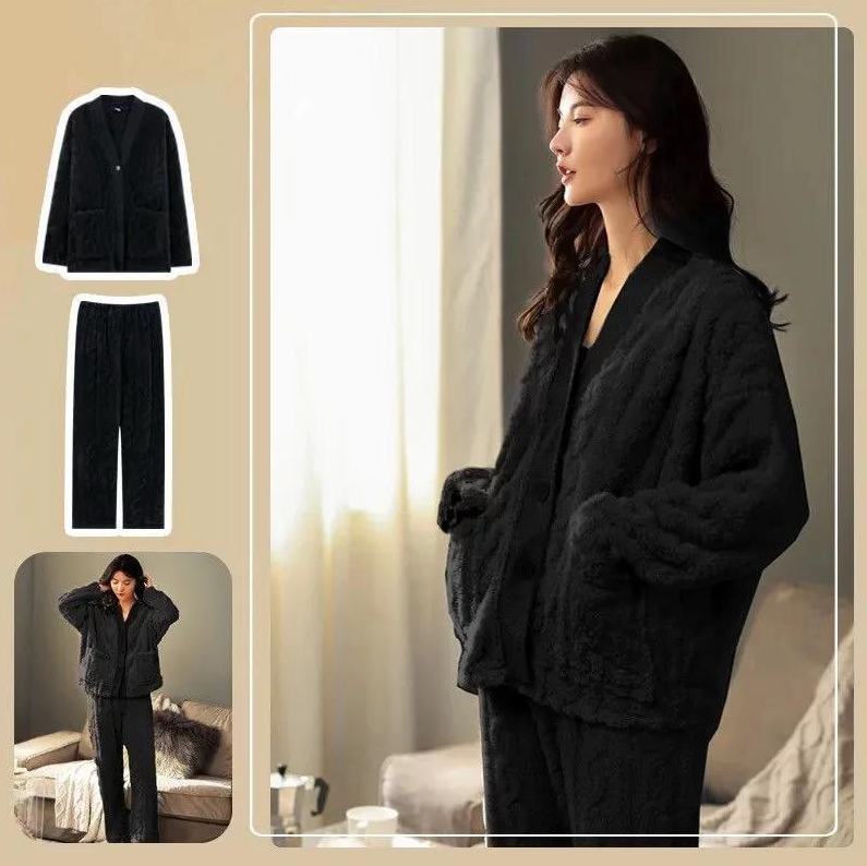 Ensemble cocooning d'intérieur pour femme