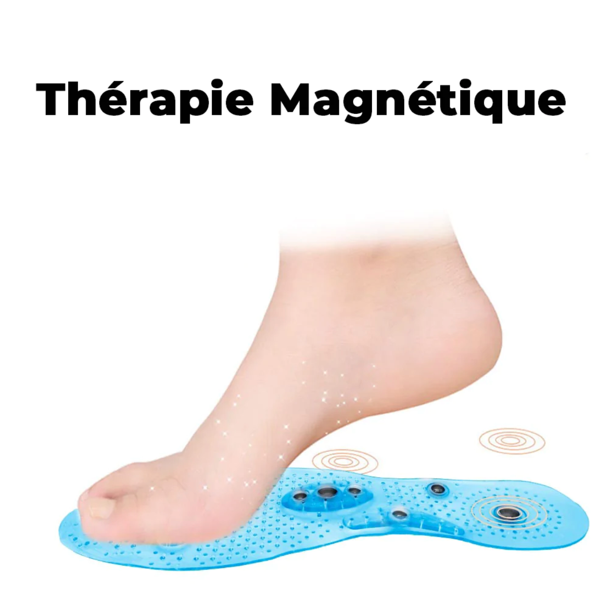Semelles Magnétiques Réparatrices - Minceur Et Soulagement Dos/pieds | Aimants Thérapie