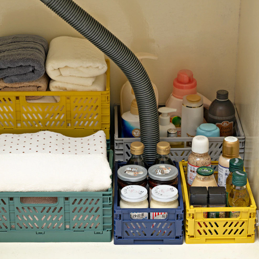 Caisse de rangement pliable