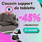 Coussin support de tablette