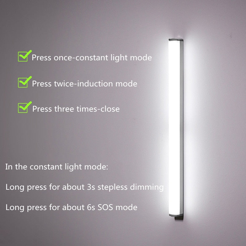 Réglette LED Sans fil Capteur de mouvement