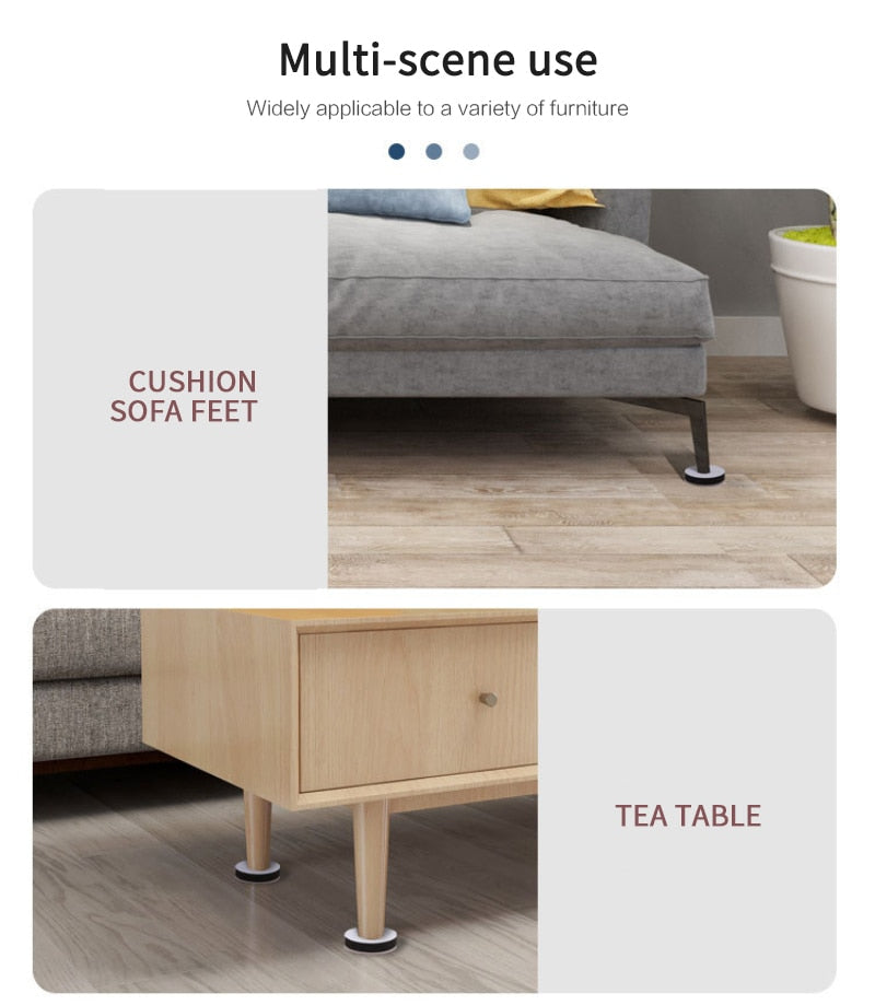 16x Tapis antidérapant en feutre pour meubles