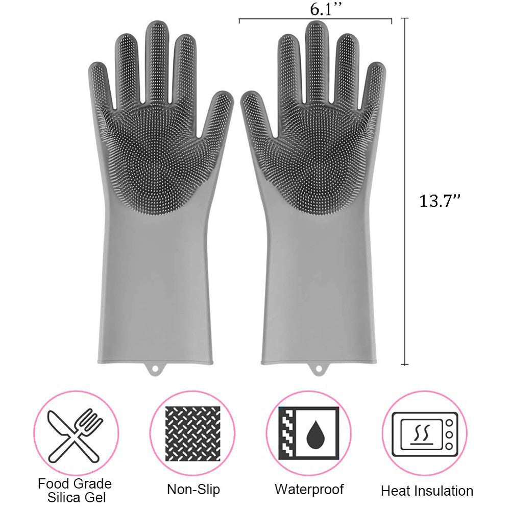 SCRUB GLOVES - Les gants de nettoyage MAGIQUES