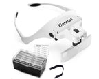 Lunettes loupe de précision avec lampe