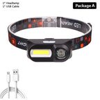 Lampe frontale double LED