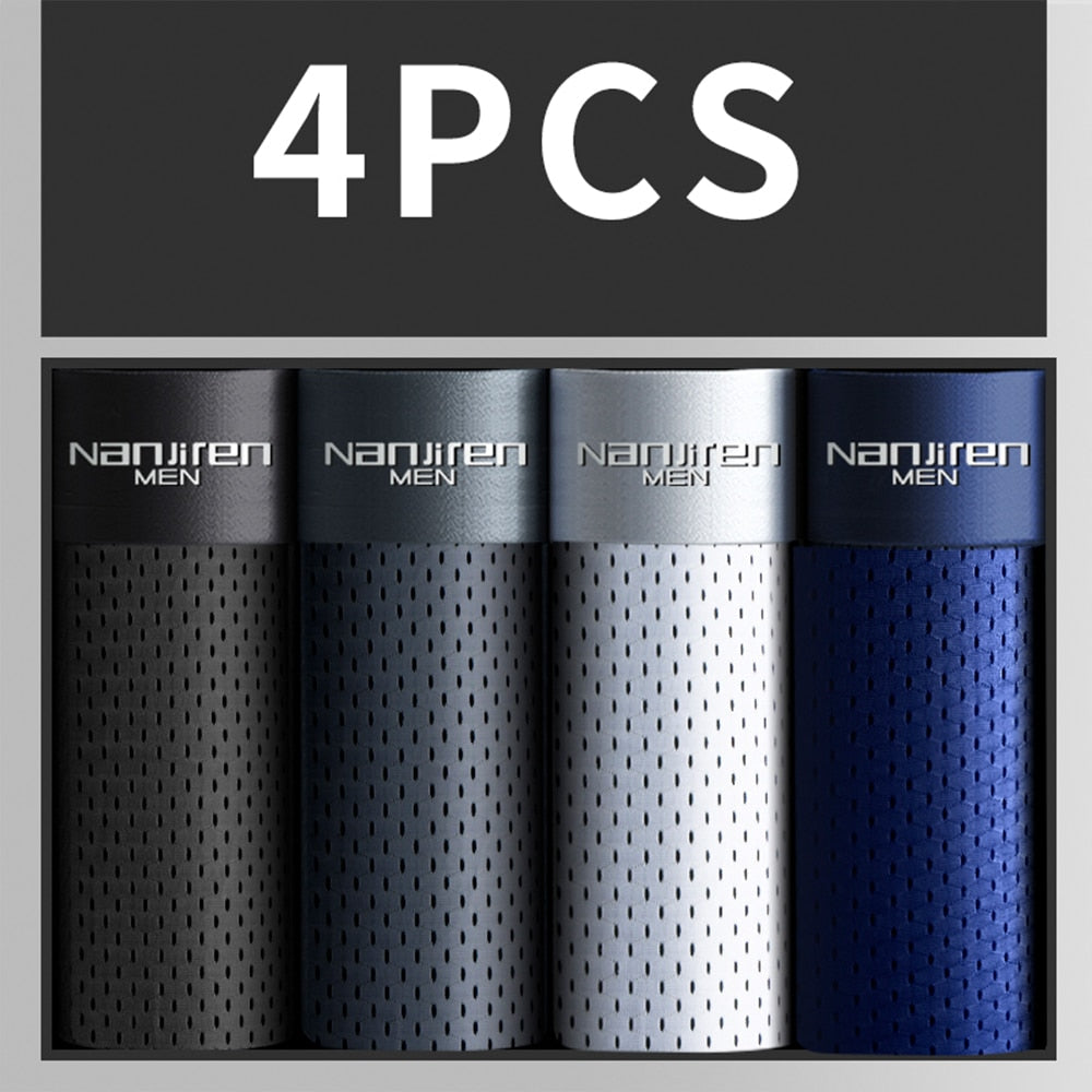 TOP VENTE I Lot de 4 Caleçons en Bambou