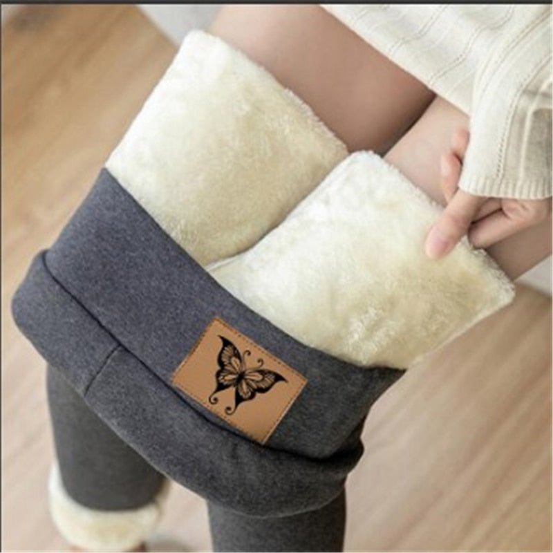 Women's fleece-lined leggings