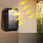 Lot de 4 Appliques Murales Solaires Imperméables