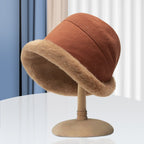 Winter hat with fleece lining