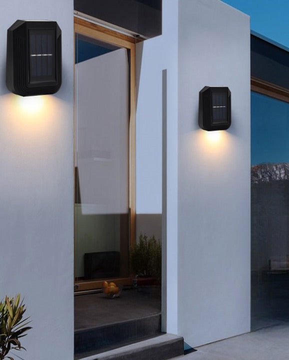 Lot de 4 Appliques Murales Solaires Imperméables