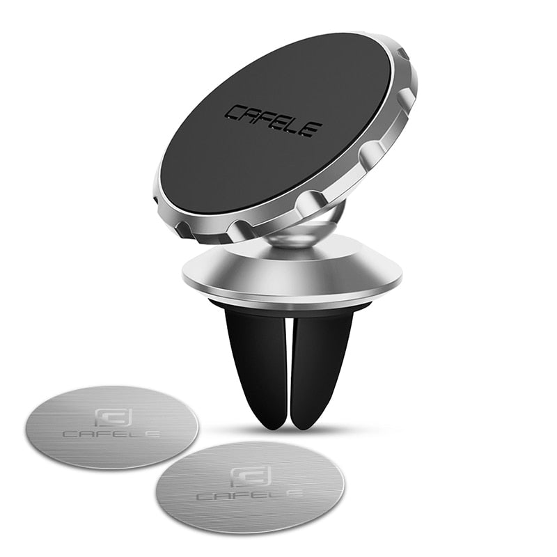 support magnétique rotatif smartphone