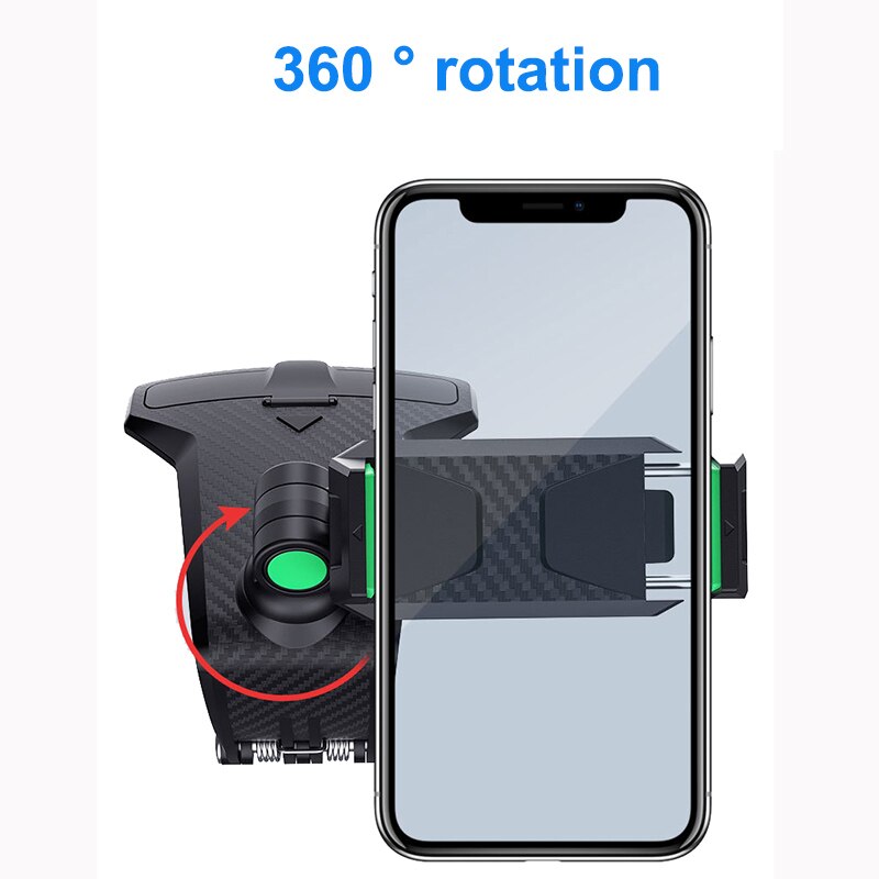 Support voiture rotatif 360° pour smartphone