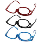 Lunettes rotation magique pour maquillage