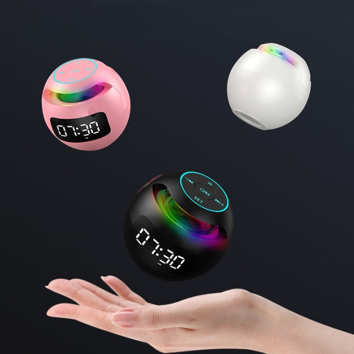 Réveil sans-fil 2en1 - enceinte Bluetooth