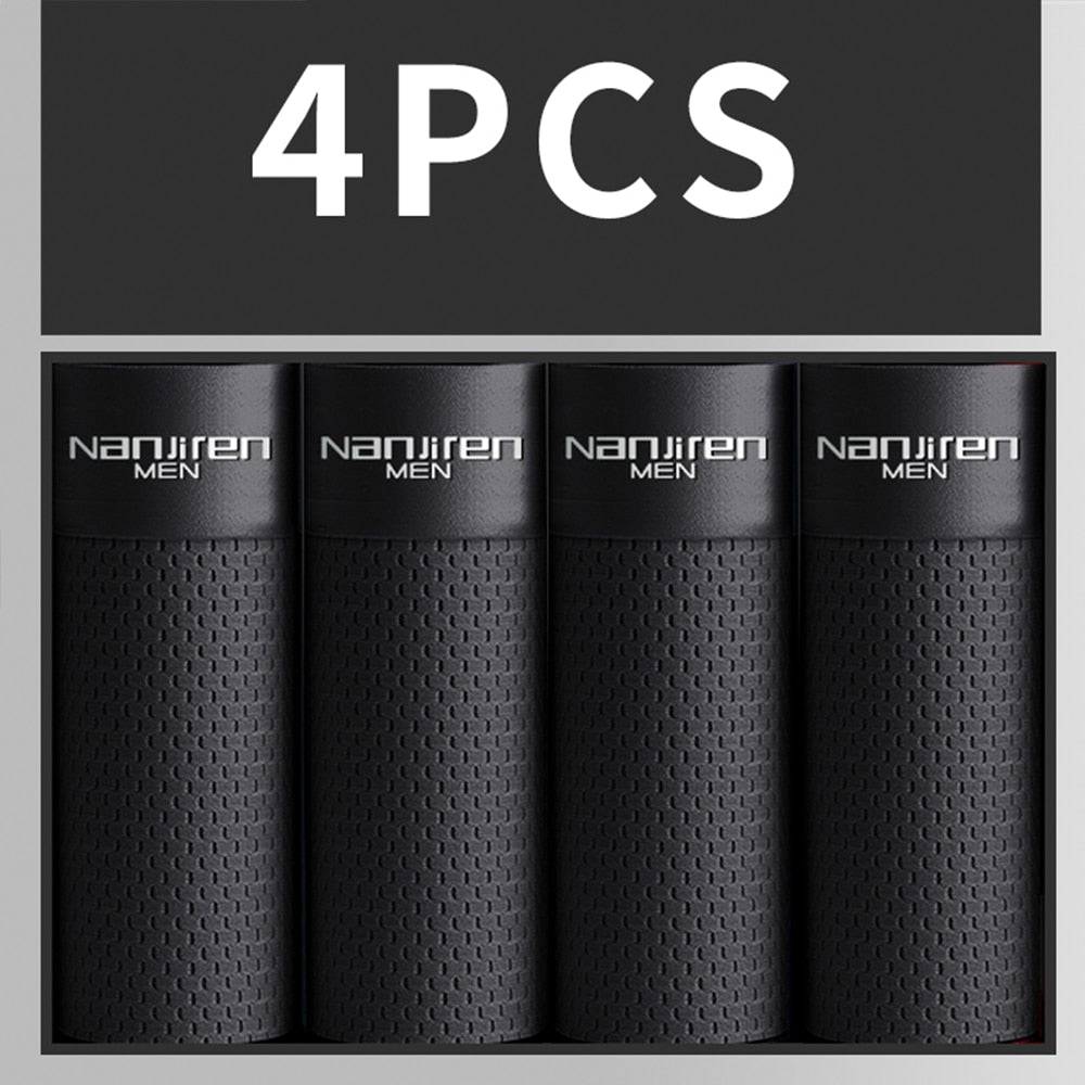 TOP VENTE I Lot de 4 Caleçons en Bambou