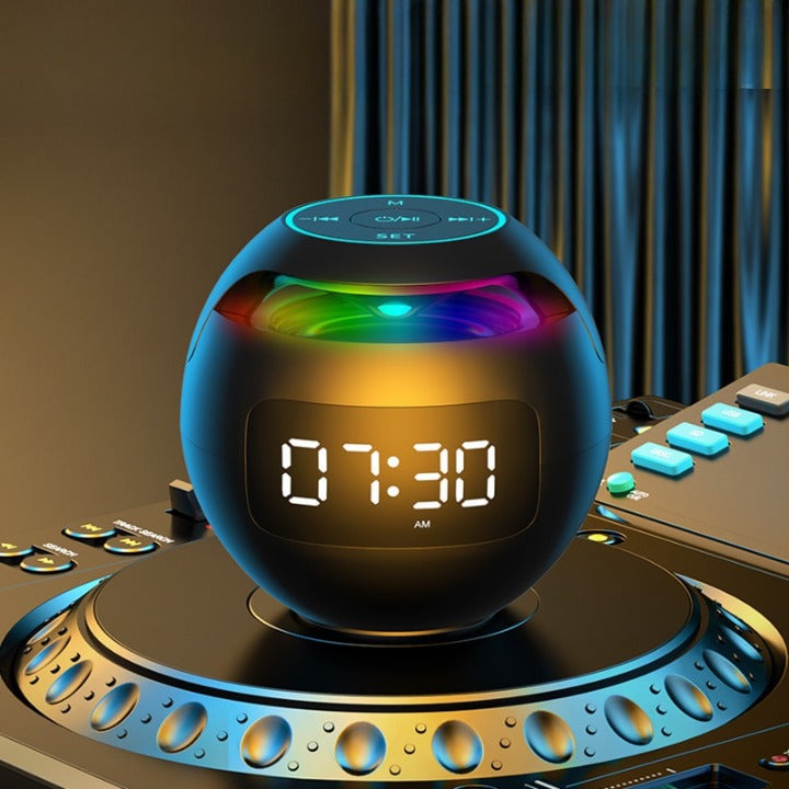 Réveil sans-fil 2en1 - enceinte Bluetooth