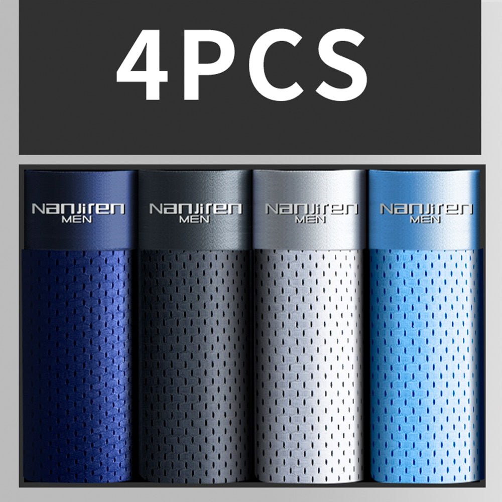 TOP VENTE I Lot de 4 Caleçons en Bambou