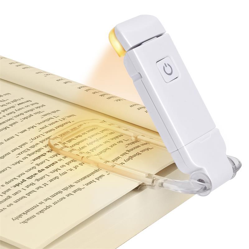 Mini lampe de lecture rechargeable - Marque page